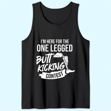Discover Leg Prosthetic Gift Leg Amputation Amputee Tank Top