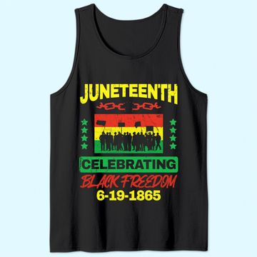 Discover Juneteenth June 19th Black Freedom Tank Top