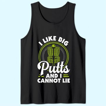 Discover I Like Big Putts and I Cannot Lie Funny Disc Golf Tank Top