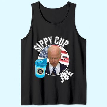 Discover Funny Sippy Cup Joe Biden Premium Tank Top