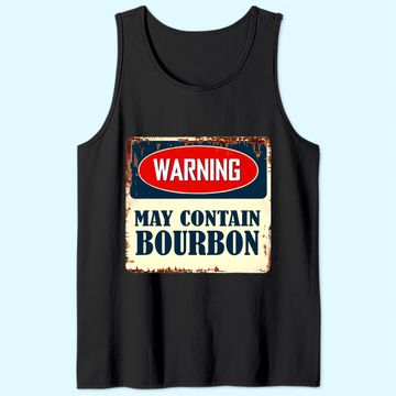 Discover Warning May Contain Bourbon Tank Top