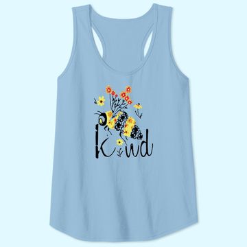 Discover Bee Kind Graphic Floral Tank Top