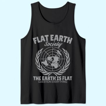 Discover Flat Earth Society Tank Top