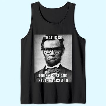 Discover Funny Hipster Abraham Lincoln Tank Top