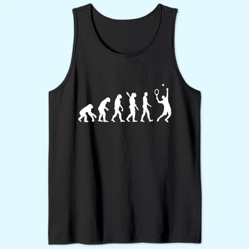 Discover Evolution Tennis player Tank Top