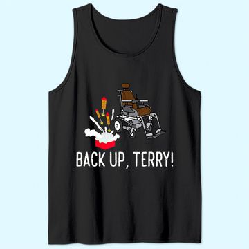 Discover Back Up Terry! | Cute Funny Fireworks Gift Tank Top