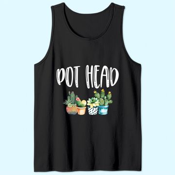 Discover Pot Head Cactus Tank Top