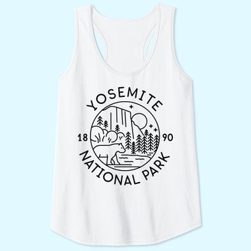 Discover Yosemite National Park 1890 California Tank Top
