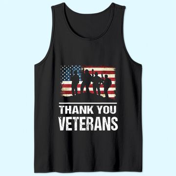 Discover Thank you Veterans Day Tank Top