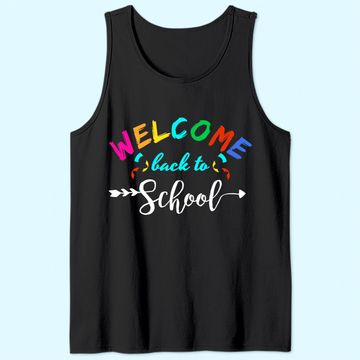 Discover Welcome Back To School Tank Top