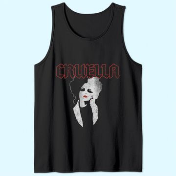 Discover Cruella Dark Portrait Tank Top