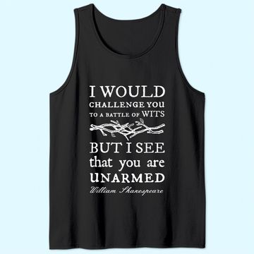 Discover A Sarcastic William Shakespeare Quote TTank Top Tank Top