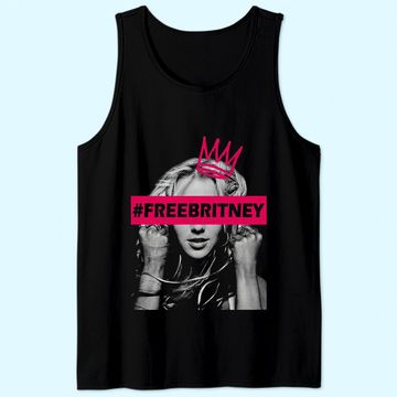 Discover Freebritney Unisex Jersey Cotton Tank Top