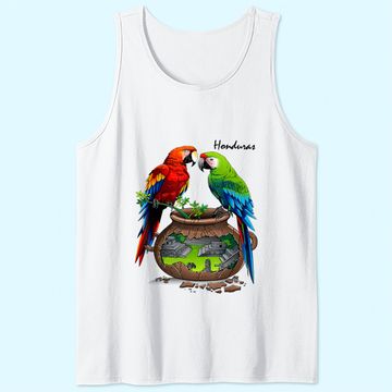 Discover Honduras, Copan Maya Loros Tank Top