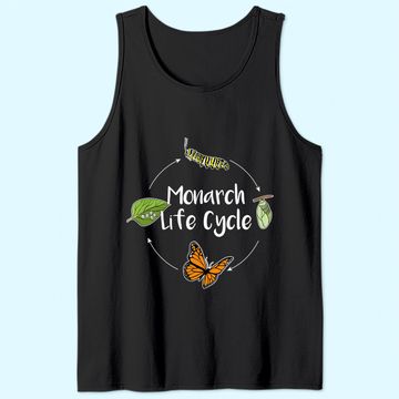 Discover Monarch Life Cycle - Butterfly Caterpillar Gift Tank Top
