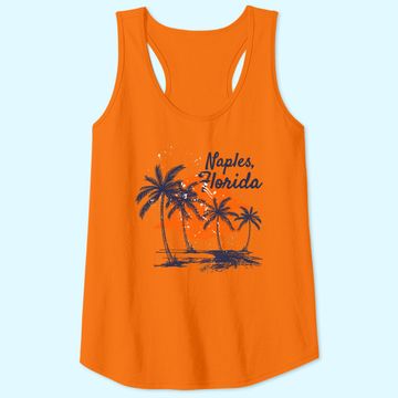 Discover Naples Florida Vacation Souvenir Tank Top