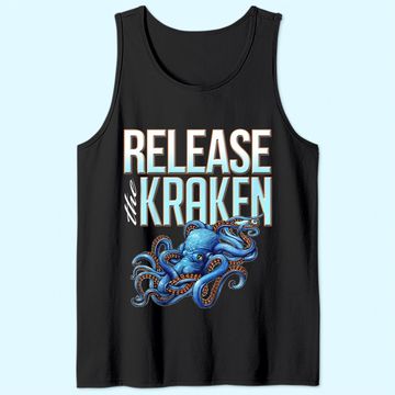 Discover Release the Kraken Great Octopus Monster Tank Top