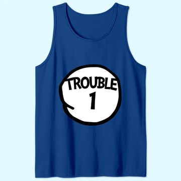 Discover Trouble 1 One Matching Group Trouble 1 Tank Top