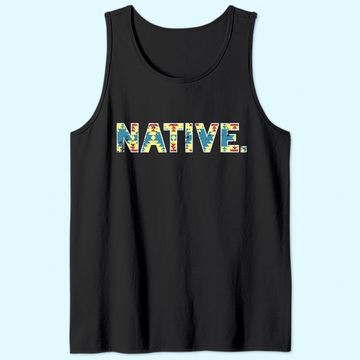 Discover Native America Native American Indigenous Distressed Tank Top