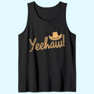 Discover Yeehaw Cowboy Tank Top