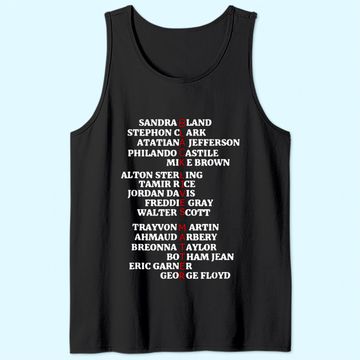 Discover Say Their Names BLM Tank Top