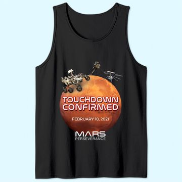 Discover Mars Perseverance Rover NASA Mars Landing Tank Top