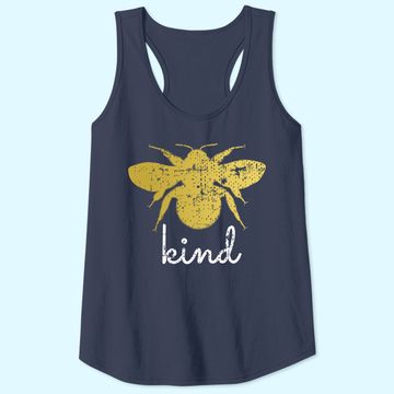 Discover Womens Vintage Be Kind - Bumblebee Bee Kind Kindness Tank Top