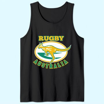 Discover Australia Rugby, Wallabies Rugby Jersey, Australian Flag Tank Top