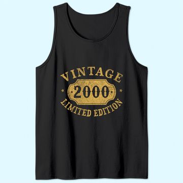 Discover 21st Birthday Anniversary Gift Limited 2000 Tank Top