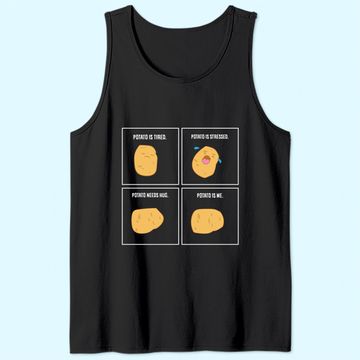 Discover Potato Meme I'm A Potato Vegetarian Vegetable Tank Top