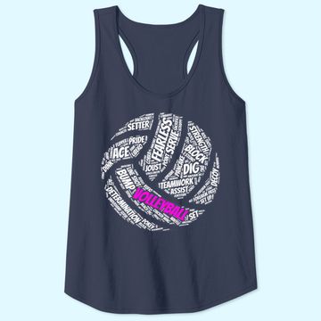 Discover Volleyball Tank Top Sayings Tank Top