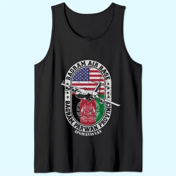 Discover Bagram Air Base Airfield USAF Afghanistan Tank Top