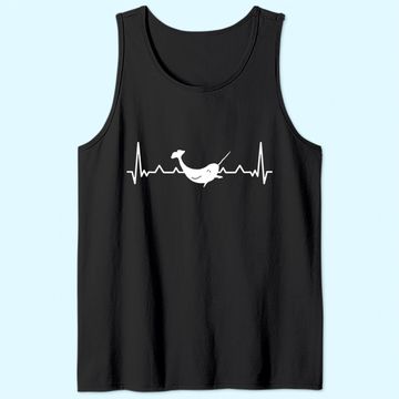 Discover Narwhal Heartbeat Tank Top