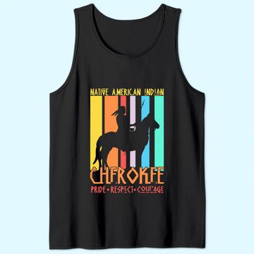 Discover Native American Indian Vintage Tank Top