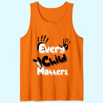 Discover Every Child Matters Indigenous People Orange Day Tank Top
