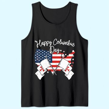 Discover Happy Columbus Day Tank Top