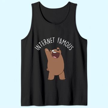 Discover We Bare Bears Grizzly Internet Famous Tank Top