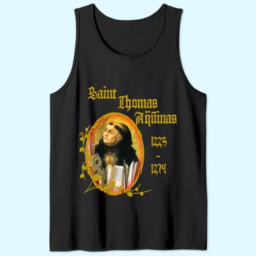 Discover St Thomas Aquinas Catholic Tank Top