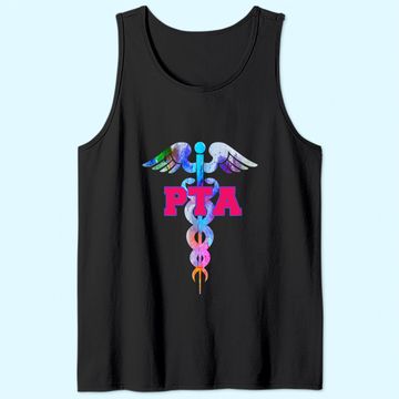Discover PTA Physical Therapist Assistant Caduceus Tank Top