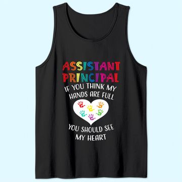 Discover Assistant Principal Cute Teacher Appreciation Tank Top
