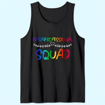 Discover Paraprofessional Squad Tank Top