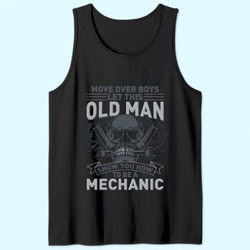 Discover mechanic tee - Auto mechanic Tank Top