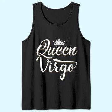 Discover Birthday Queen Virgo Zodiac Tank Top