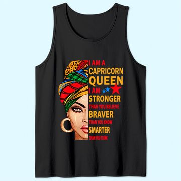 Discover Capricorn Queen Birthday Tank Top