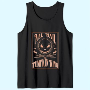 Discover The Nightmare Before Christmas Hail The Pumpkin King Tank Top
