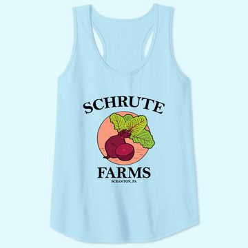 Discover Schrute Farms Beets Office Parody Original Design Tank Top