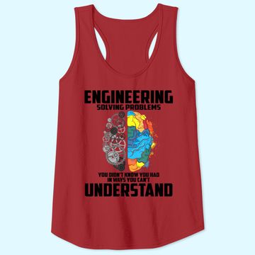 Discover Engineering Definition Engineer Gift Men Women Tank Top