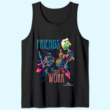 Discover Marvel Thor Ragnarok Working Friends Neon Blast Tank Top