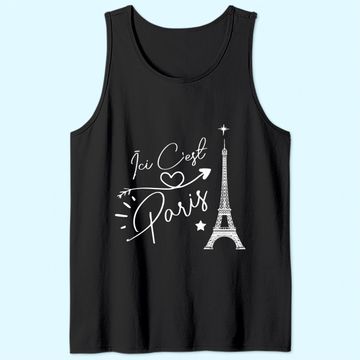 Discover Ici C'est Paris Tank Top