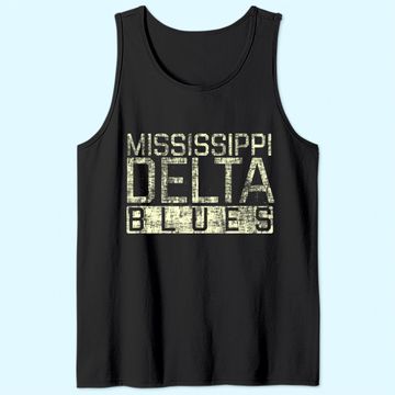 Discover Mississippi Delta Blues Vintage Tank Top